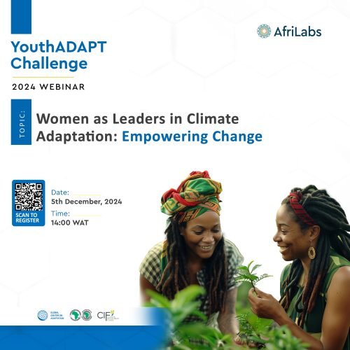 GCA YouthADAPT Webinar: Women as Leaders in Climate Adaptation, Empowering Change  